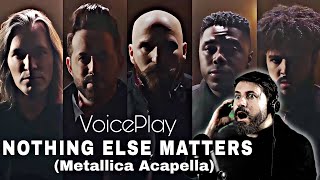 😱🎧 VoicePlay Ft JNONE  Nothing Else Matters 🎶🔥 Metallica A Capella Masterpiece 🎤  REACTION 🔥 [upl. by Akahs248]