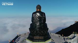 The statue of Amitabha Buddha the highest bronze statue in Vietnam [upl. by Emmie411]