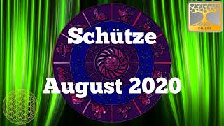 Sternzeichen Schütze August 2020  Dein Monatsorakel  Horoskop August Astrologie [upl. by Narmi]