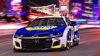 NASCAR RACING ON LAS VEGAS STREET CIRCUIT [upl. by Tiffani]