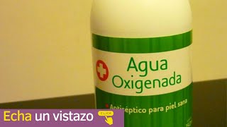 10 USOS Y TRUCOS CON AGUA OXIGENADA QUE POCOS SABEN Y QUE TE SERVIRÁN A PARTIR DE AHORA [upl. by Lundberg]