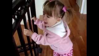 2 Year Old Throws Temper Tantrum to Her Mother [upl. by Ennovyhc]