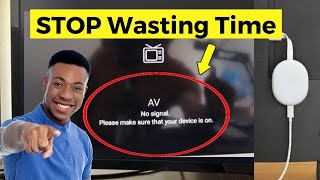 STOP Wasting Time Fix Chromecast with Google TV No Signal Now [upl. by Wattenberg372]