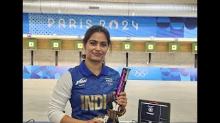 Hub News  Manu Bhaker India na skanggipa medal ko chee on·a [upl. by Yoong]