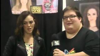 SciFi4Me Interview Erin Cahill at Texas Comic Fest June 13 2015 [upl. by Atalanta506]