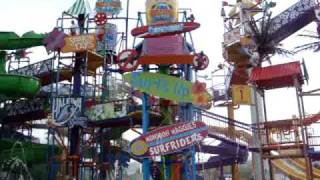 HD POV Cowabunga Bay River  Lazy River  Las Vegas Water Park [upl. by Teerpnam]