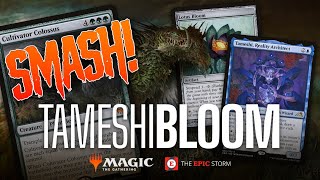 Cultivator Colossus goes SMASH MTG Modern Tameshi Bloom w Tameshi Reality Architect  Lotus Bloom [upl. by Russon]