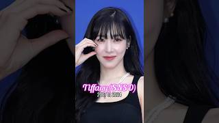 Tiffany Young SNSD evolution from 2007 to 2024 [upl. by Akenna]