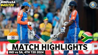 India vs South Africa 4th T20 Highlights  India vs South Africa  IND vs SA 4th T20 Highlights 2024 [upl. by Ernaline267]