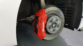 Vinyl WRAPPED Brake Calipers See How Theyre Holding Up After 5 Months [upl. by Mosra468]