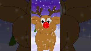 Rudolph The Red Nose Reindeer Christmas Song For Kids christmascarol Christmassongs christmasshorts [upl. by Nylssej38]