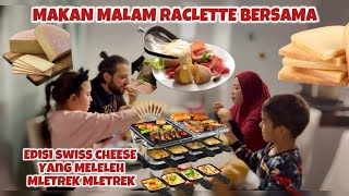 NGE RACLETTE SEKELUARGA 🧀😍  MAKAN RACLETTE MAKANAN TRADISIONAL SWISS [upl. by Arathorn]