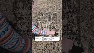 Phoebe Turner amp Peter Pittman quotPittquot Lunas Headstone Cleaning amp Story [upl. by Ylelhsa]