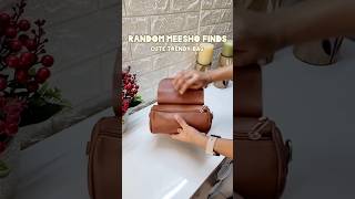 Random Meesho Finds  Meesho Sling Bag  Trendy bags  Dil Se Real [upl. by Eillor]