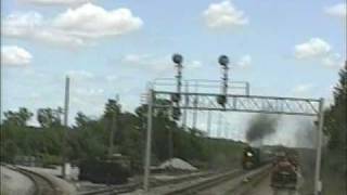 Milwaukee Road 261 At Rondoutil [upl. by Calvo]