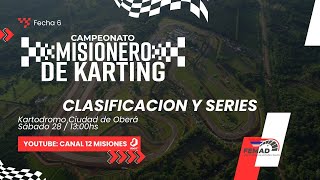 Campeonato Misionero de Karting Fecha 6 Oberá Misiones  EN VIVO [upl. by Leinod]