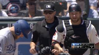 Madison Bumgarner yells at Max Muncy a breakdown [upl. by Eillat226]