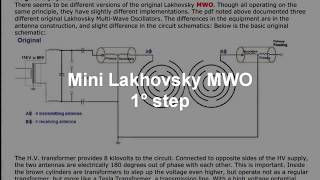 Mini Lakhovsky MWO [upl. by Oswal]