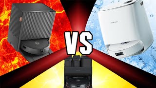 Narwal Freo X Ultra vs Roborock S8 Pro Ultra vs iRobot Roomba Combo 10 Max Ultimate Comparison [upl. by Ellirehs]