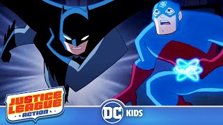 Hoch und Atom  Justice League Action auf Deutsch 🇩🇪  DCKidsDeutschland [upl. by Initirb759]