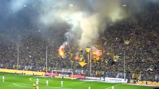 BVB Deutscher Meister 2012  Super Stimmung im Stadion  21 [upl. by Ariahs]