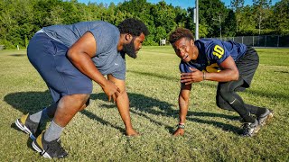 I ALMOST DIED DURING MY FIRST FOOTBALL PRACTICE STORYTIME [upl. by Rabah]