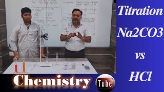 Estimation of HCl using standard solution of HCl [upl. by Heurlin34]