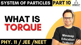 System of Particles 10  What is Torque  Class 11 Physics  CBSE JEE NEET [upl. by Glennie]