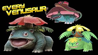 Pokemon VENUSAUR Every Form Ever Sword amp Shield Update [upl. by Lianne400]