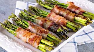 Grilled Bacon Wrapped Asparagus [upl. by Eenahs666]