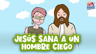 Caricaturas Para Niños  Jesús Sana A Un Hombre Ciego [upl. by Flss503]