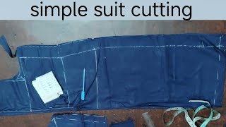 simple suit cutting very easy step by step [upl. by Marino]