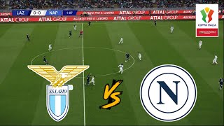 SS LAZIO vs SSC NAPOLI  COPPA ITALIA 20242025  FOOTBALL LIFE 2025 [upl. by Earas]