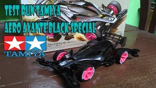 Tamiya Aero Avante Black Special Test Run [upl. by Nymassej]