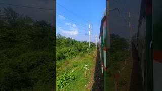 Train in bridge Jamuna setu jamunasetu train kurigramexpress tranding viralreels [upl. by Rolyat392]