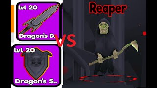 Level 20 Elf Weapons VS THE REAPER  Swordmastersio [upl. by Ria]