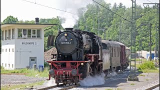 Dampflok 23 058  die letzte 23 in Crailsheim [upl. by Bara45]