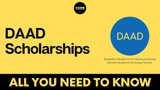 DAAD Scholarships – All you need to know  Project EduAccess [upl. by Sedicla167]