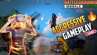 AGGRESSIVE GAMEPLAY 1v4 🔥shorts pubgmobile bgmi shortslive [upl. by Coucher]