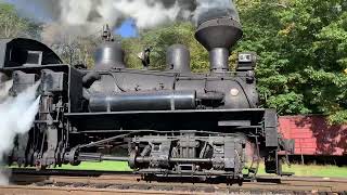 Cass Scenic Railroad Greenbrier River Durbin Train [upl. by Alema]