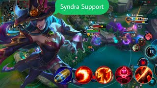 Powerful Syndra Support xD  Syndra Gameplay S12 [upl. by Sathrum955]