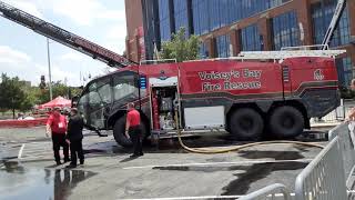 voiseys bay fire rescue ARFF 1 at fdic [upl. by Gibb]