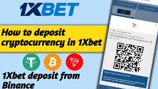 How to deposit cryptocurrency in 1xbet from Binance1Xbet deposit via cryptocurrency [upl. by Nwahsyt]