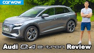 Audi Q4 etron 2021 review  see why its the best electric SUV [upl. by Shetrit366]