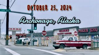 Anchorage Alaska 102524 Drive Midtown [upl. by Nosiram]