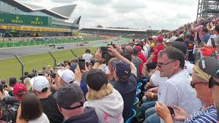 Formula 1 British Grand Prix 2019  Silverstone  start of the race [upl. by Irrek]