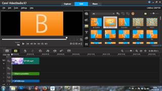 Jak montować przy użyciu Corel Videostudio pro X7 [upl. by Doy402]