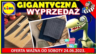 LIDL  Gazetka od Soboty 24062023  Wyprzedaż [upl. by Terag]