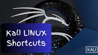 Kali Linux Shortcuts [upl. by Rinee363]