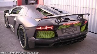 Hamann Lamborghini Aventador  Thunderous Start Up and Moving [upl. by Llednor]